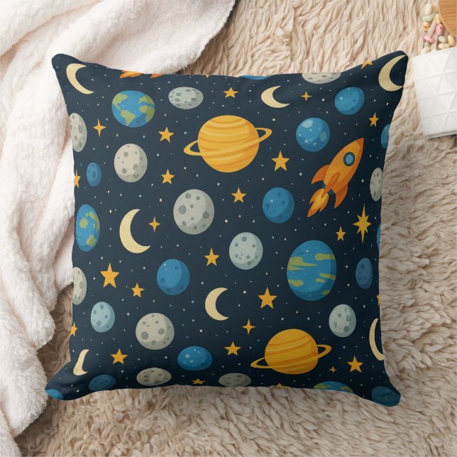 Coussin Foule dans l'Univers (Couverture)