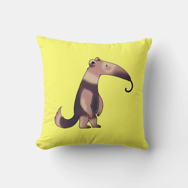 Coussin Fourmilier mignon (Recto)