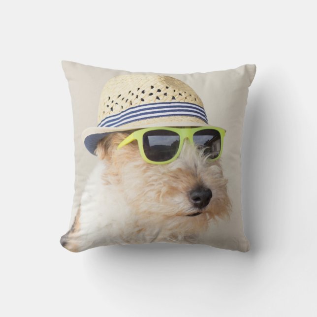 Coussin Fox Terrier (Recto)