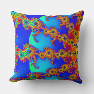 Coussin Fractal coloré 120717