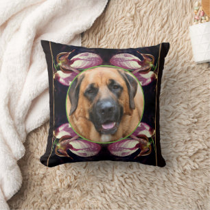 Coussin Fragment d'orchidée Lady Slipper Créez votre propr