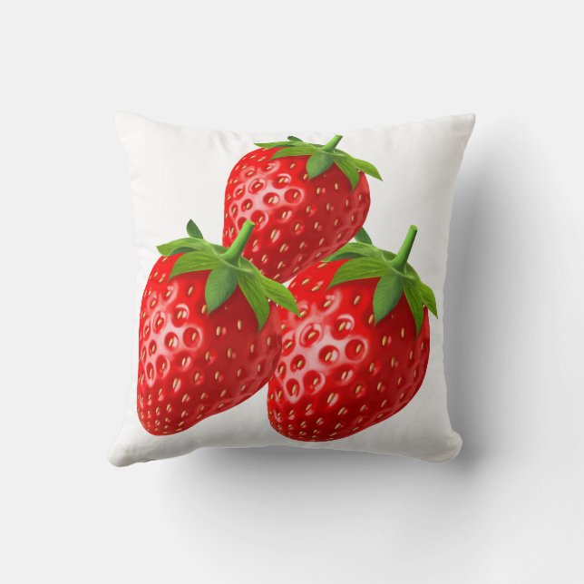Coussin Fraise (Verso)