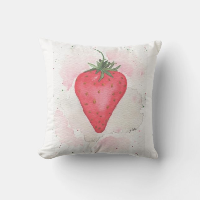 Coussin Fraise (Recto)