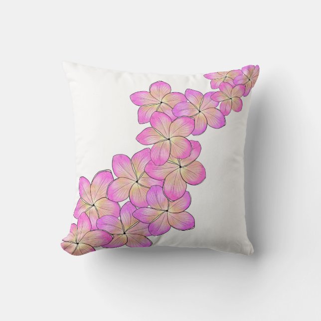 Coussin Frangipani (Recto)