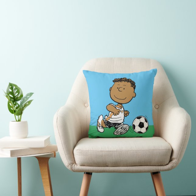 Coussin Franklin Jouer Au Football (Chaise)