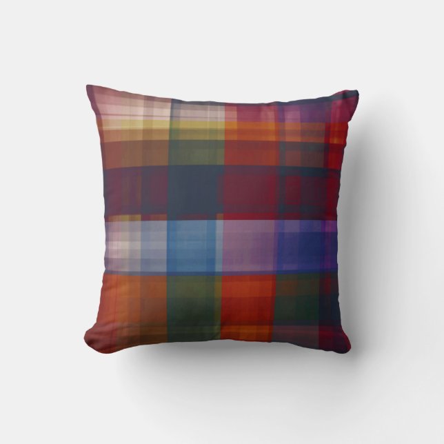 Coussin Franklin Plaid (Recto)