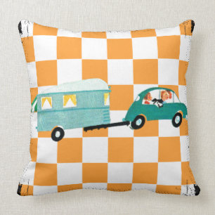 Coussin Frapper la route ouverte 1
