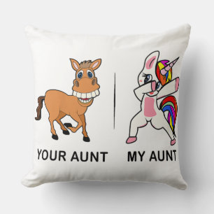 Coussin Frapper Le Chien Maman Tante Cadeau De Vie Pour La