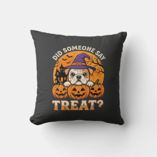 Coussin Friandise pour chien Halloween Design Bulldog Citr