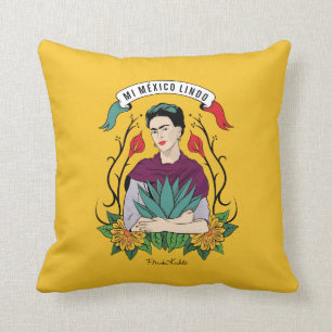 Coussin Frida Kahlo MI Mexique Lindo
