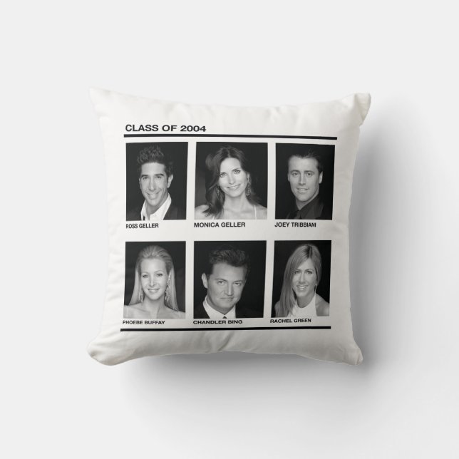 Coussin FRIENDS™ | Catégorie 2004 (Recto)