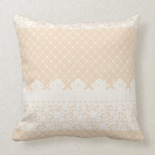 Coussin Frontière de dentelle