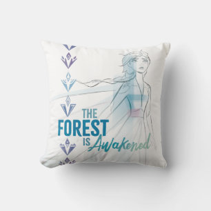 Coussin Frozen 2 : La Forêt Est Éveillée