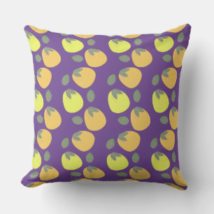 Coussin Fruit Jaune Orange Mangue Amusant