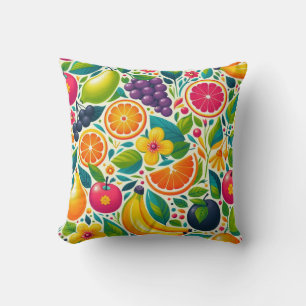 Coussin Fruits colorés