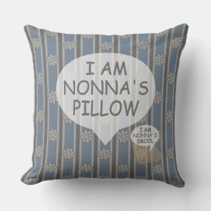 Coussin Fun et Fancy personnalisable Flower Striped