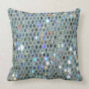 Coussin Fun Glitzy Glittery Sparkly Coloré Bling