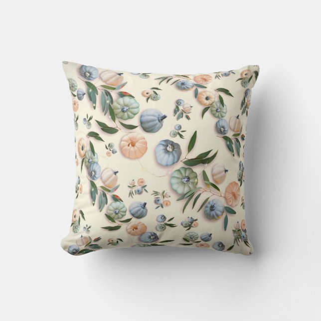 Coussin Fun Happy Halloween Citrouille Motif Arrière - pla (Recto)