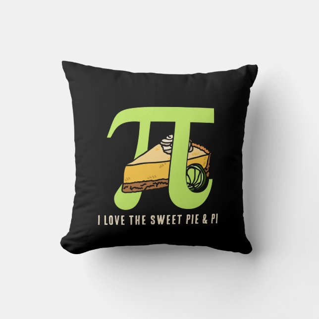 Coussin Fun I LOW PIE AND PI Day (Recto)