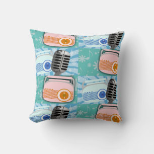 Coussin Fun Rocking Radio Retro