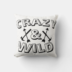 Coussin Funky Crazy & Wild Arrow Hammer Cushion
