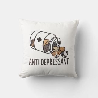 Coussin Funny Dog Bless Zen Chihuahua Dog Dad Mom Yoga