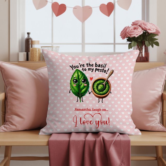 Coussin Funny Valentine Cartoon Food Pillow Personalized (Funny Valentine Cartoon Food Pillow Personalized)