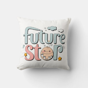 Coussin Future Star - Jolies empreintes de bébé
