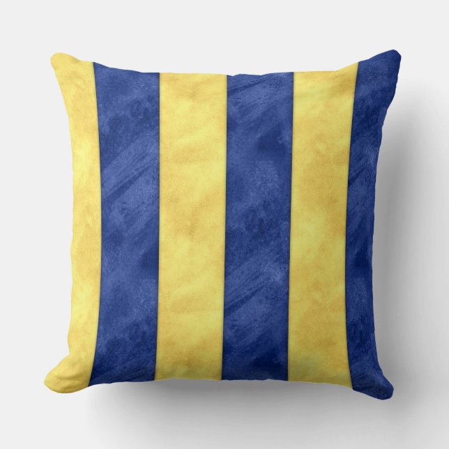 Coussin G Aquarelle de golf Signal nautique Pavillon marit (Recto)