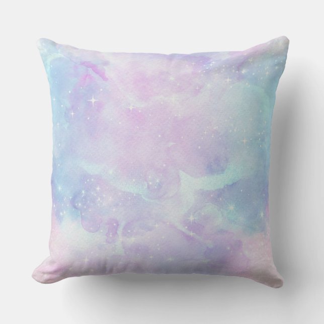 Coussin Galaxie peinte Design 11 (Recto)