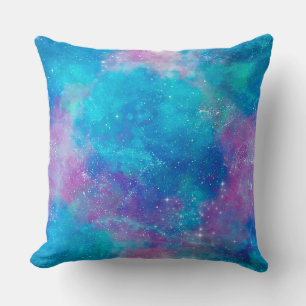 Coussin Galaxie peinte série Design 3