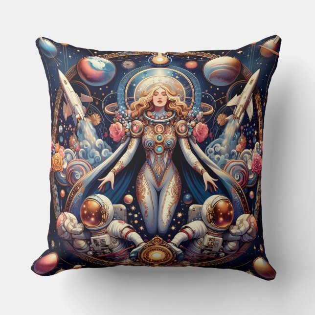 Coussin Galaxy Queen (Recto)