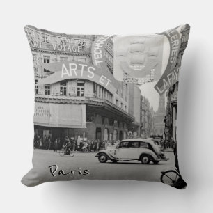 Coussin Galeries Lafayette Paris Haussmann 1940 Photograph