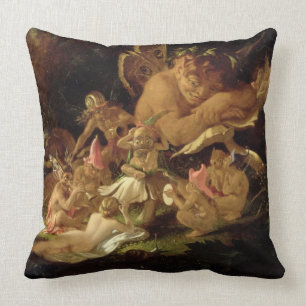 Coussin Galet et fées, 'de Dream d'une nuit d'été