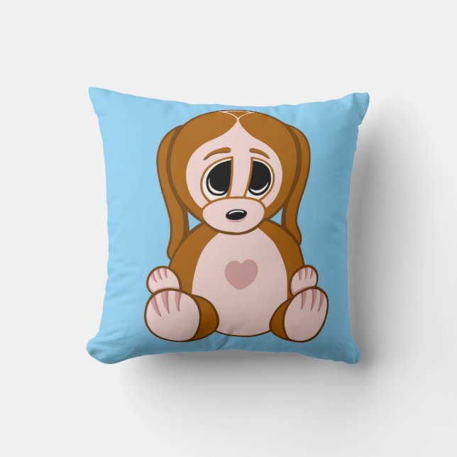 Coussin Galets du chiot (Recto)