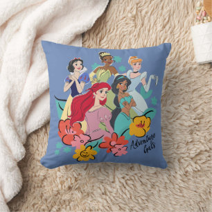 Coussin Gals d'aventure Disney Princess