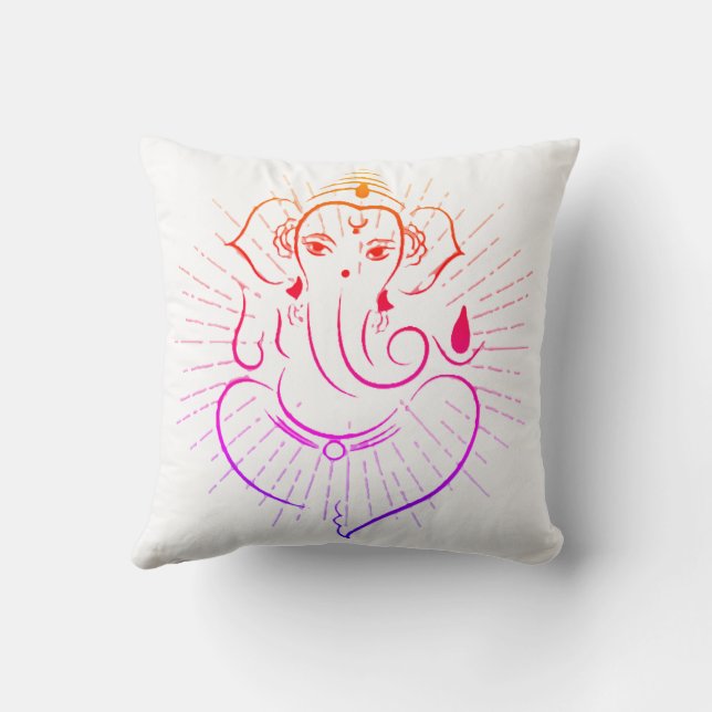 Coussin Ganesh (Verso)