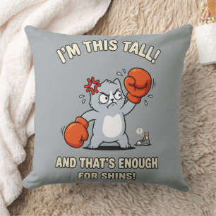 Coussin Gants de boxe pour chat court et drôles de tibias