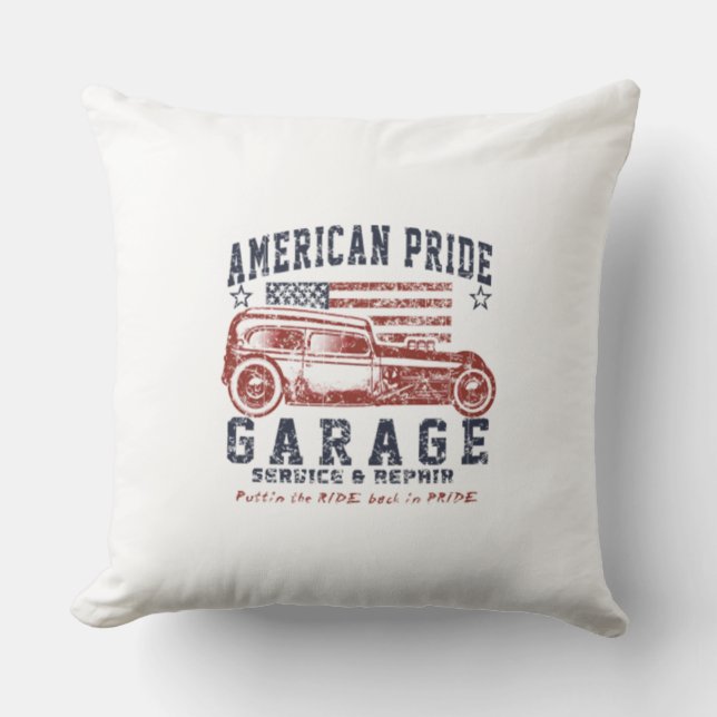 Coussin Garage American Pride (Recto)