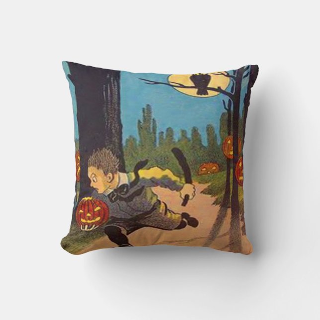 Coussin Garçon Craigné Par Jack O'Lanterns (Recto)