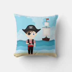Coussin Garçon Pirate