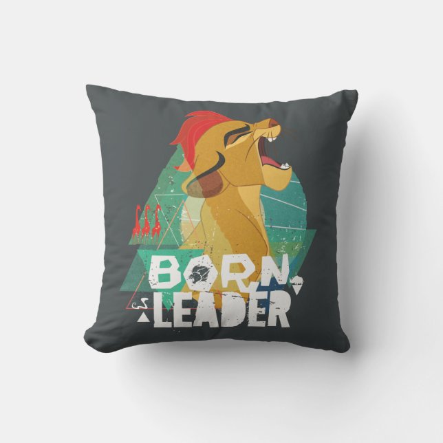 Coussin Garde de Lion| Le leader né Kion (Recto)