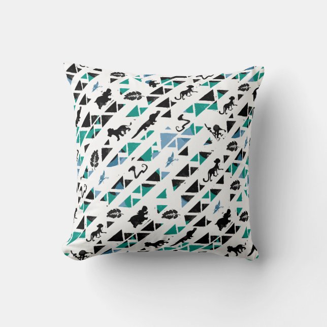 Coussin Garde de Lion| Motif de mosaïque (Recto)