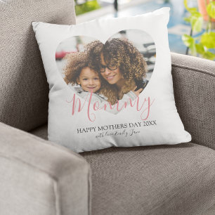 Coussin Garde-photos de la fête des mères