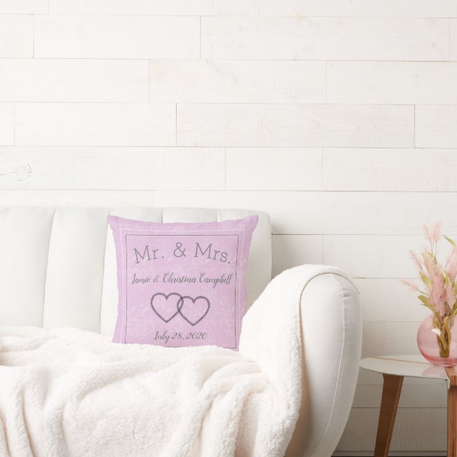 Coussin Garde-robe rose souple (Canapé)