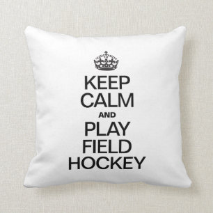 COUSSIN GARDEZ LE CALME ET JOUEZ AU HOCKEY SUR LE TERRAIN