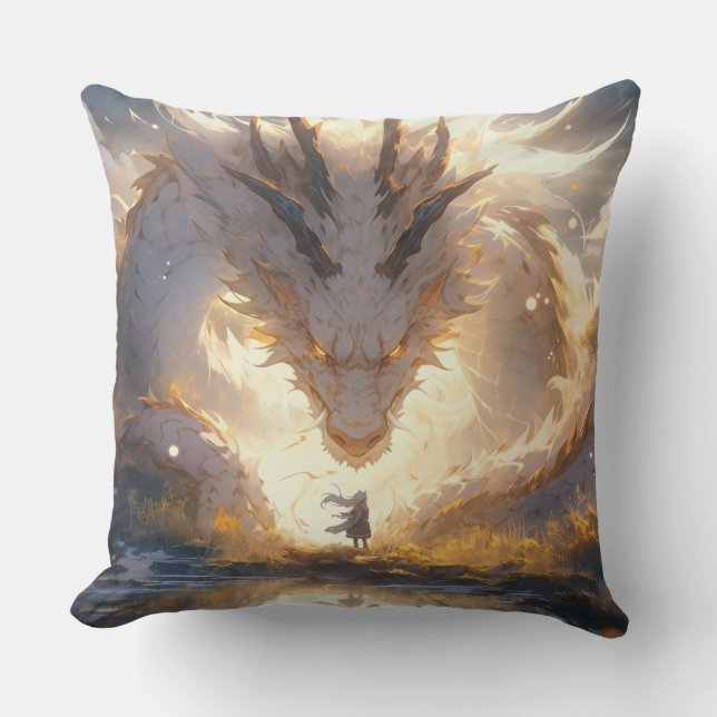 Coussin Gardien dragon (Recto)