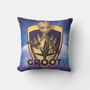 Coussin Gardiens de la Galaxie Baby Groot Crest