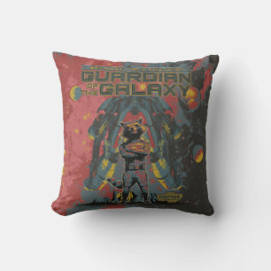 Coussin Gardiens de la Galaxie Citation de Rocket "Gardien