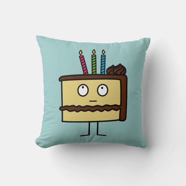 Coussin Gâteau d'anniversaire (Recto)